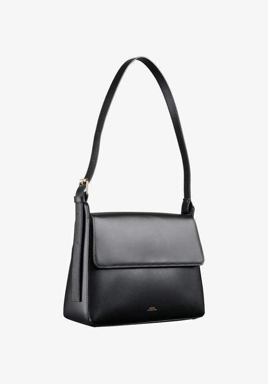 A.P.C. Virginie Flap Black