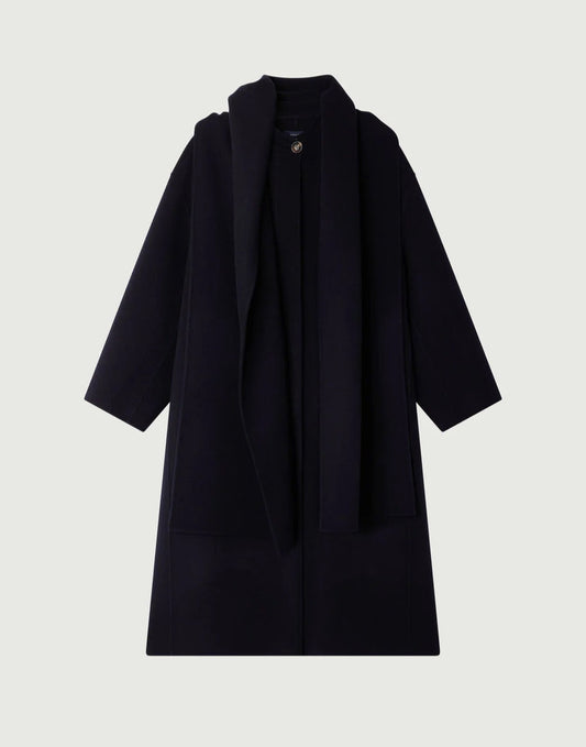 Soeur Finn Coat Deep Navy