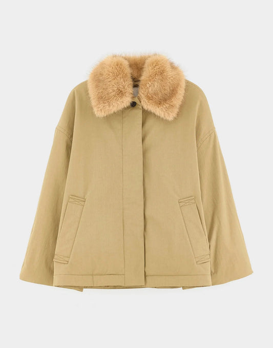 Bellerose Hilma Trench-style Jacket Soil