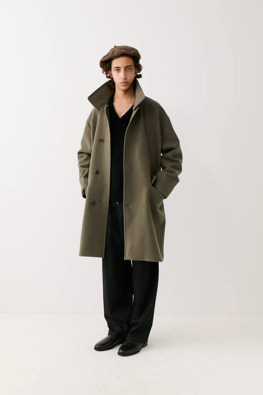 A Kind Of Guise Anso Coat Felted Green