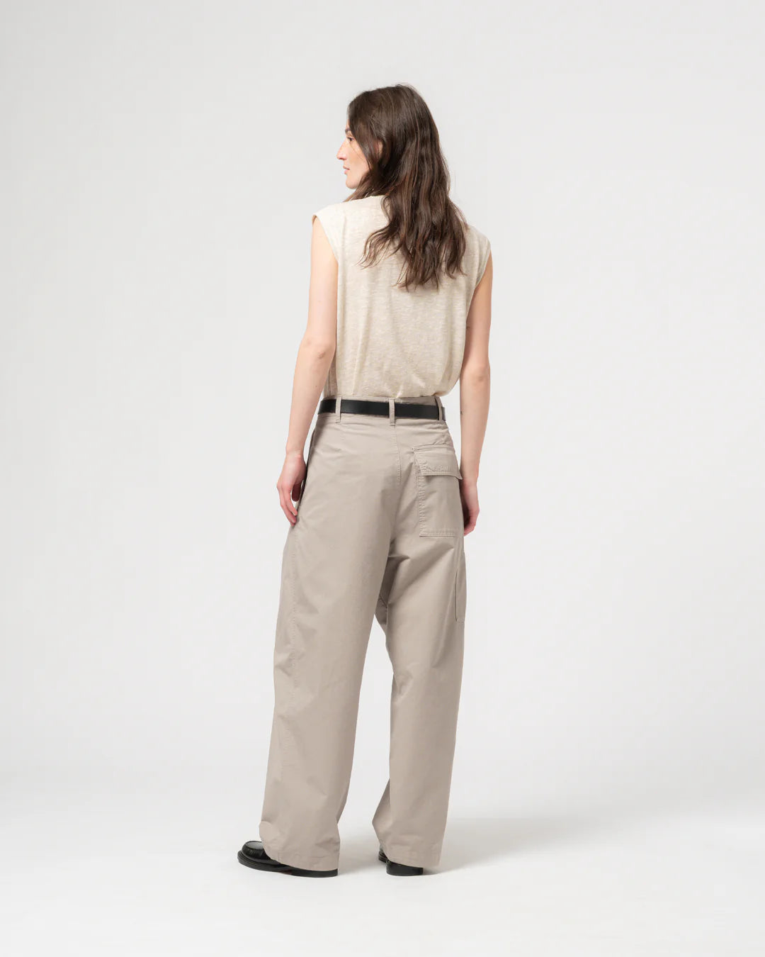 Girls of Dust Ambassador Pants Crispy Cotton Oyster