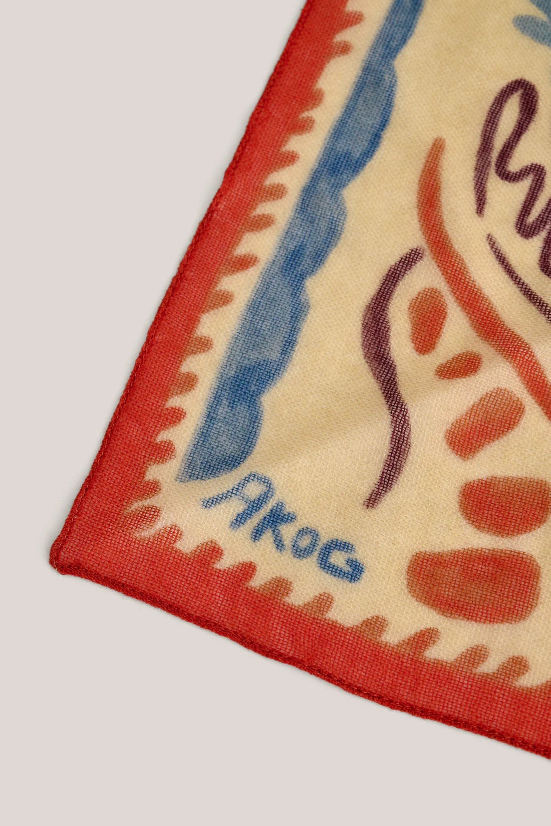 A Kind Of Guise Bora Wool Bandana Sunset Khee