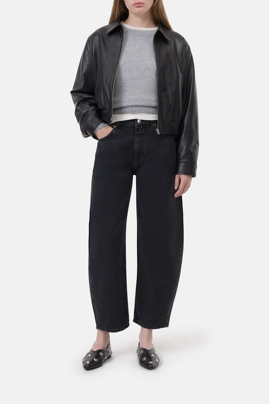 Closed Jazzie Barrel Jeans Dark Grey