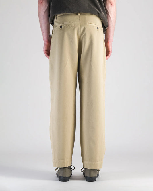 Parages Wide-Leg Trousers Beige
