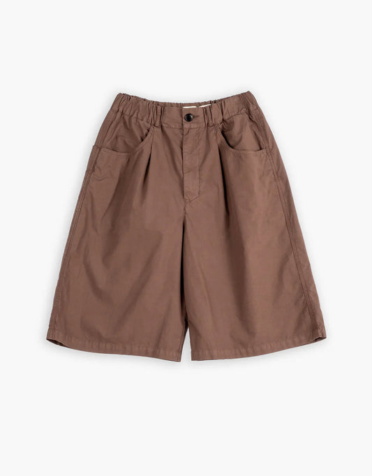 Girls of Dust Bermuda Riviera Cotton Aztek Brown