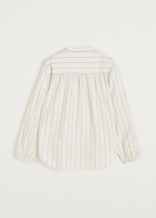 Aiayu Bibbi Shirt Mix French Blue