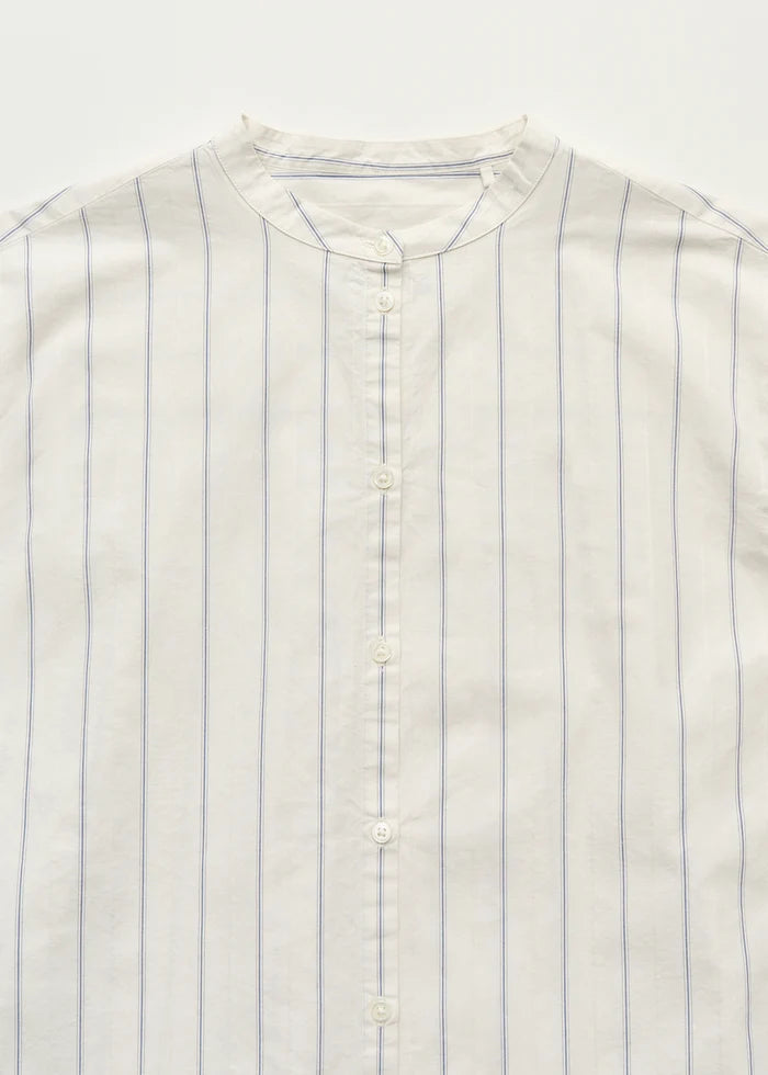 Aiayu Bibbi Shirt Mix French Blue