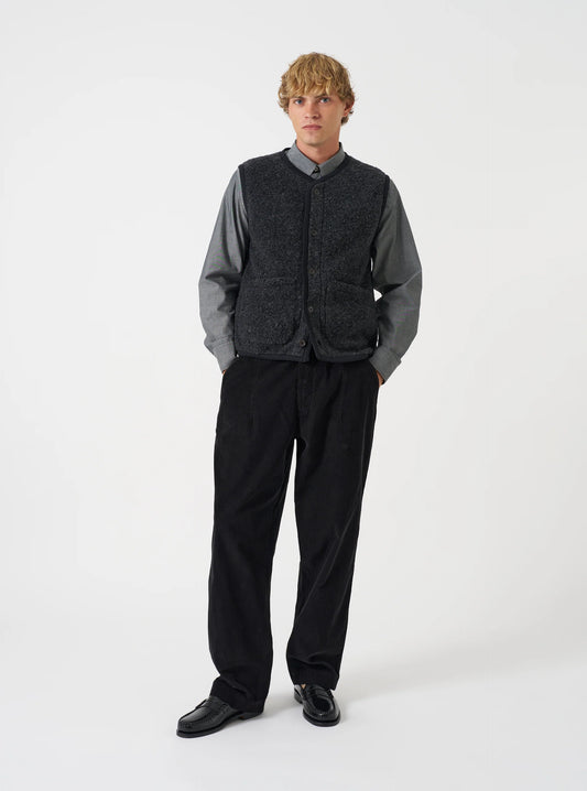 Universal Works Black Cat Cord Grad Chino