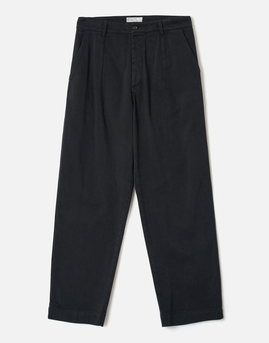 Universal Works Black Dexter Twill Grad Chino