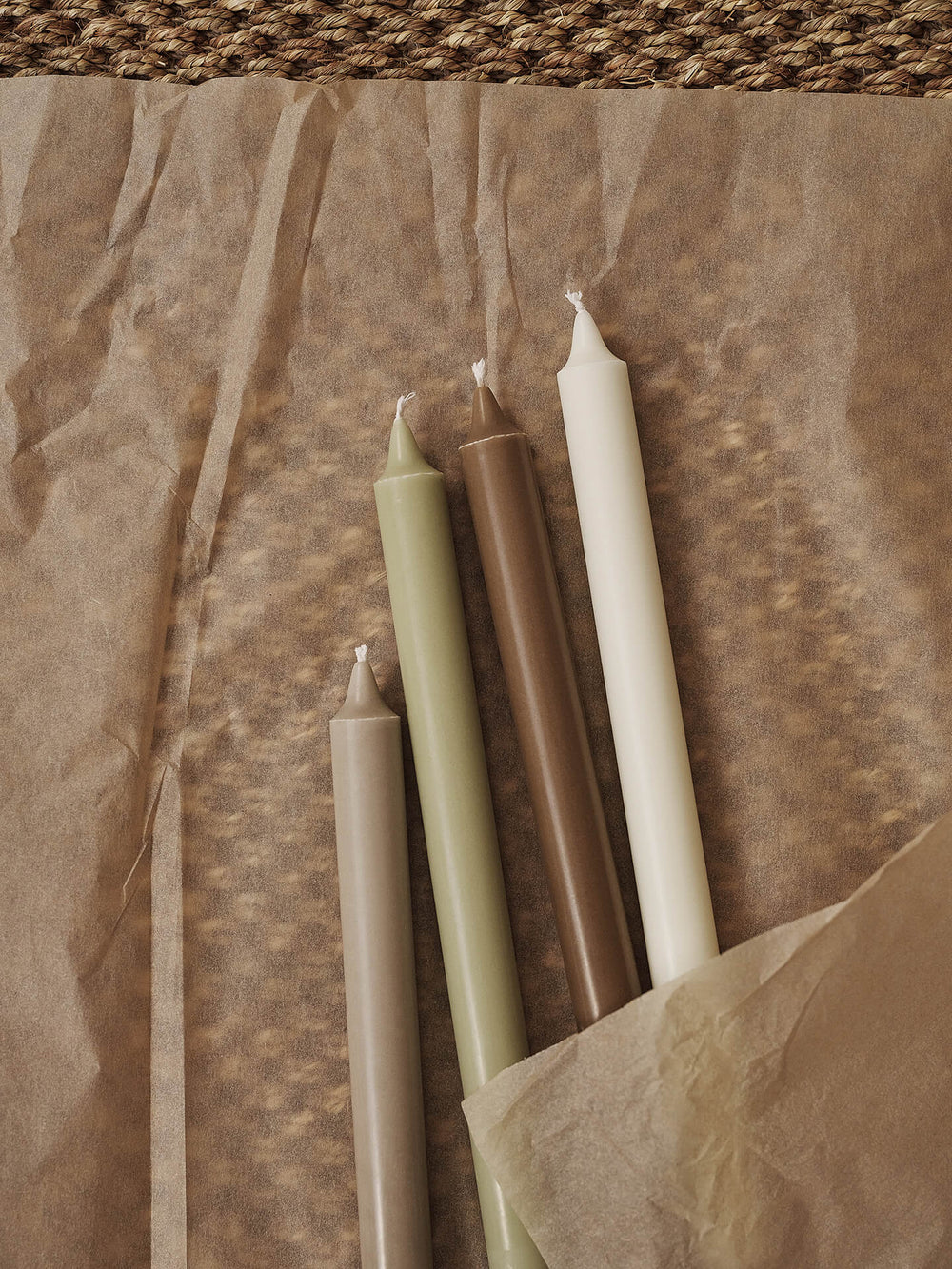 Ferm Living Pure Candles-Set of 4-Botanic Blend