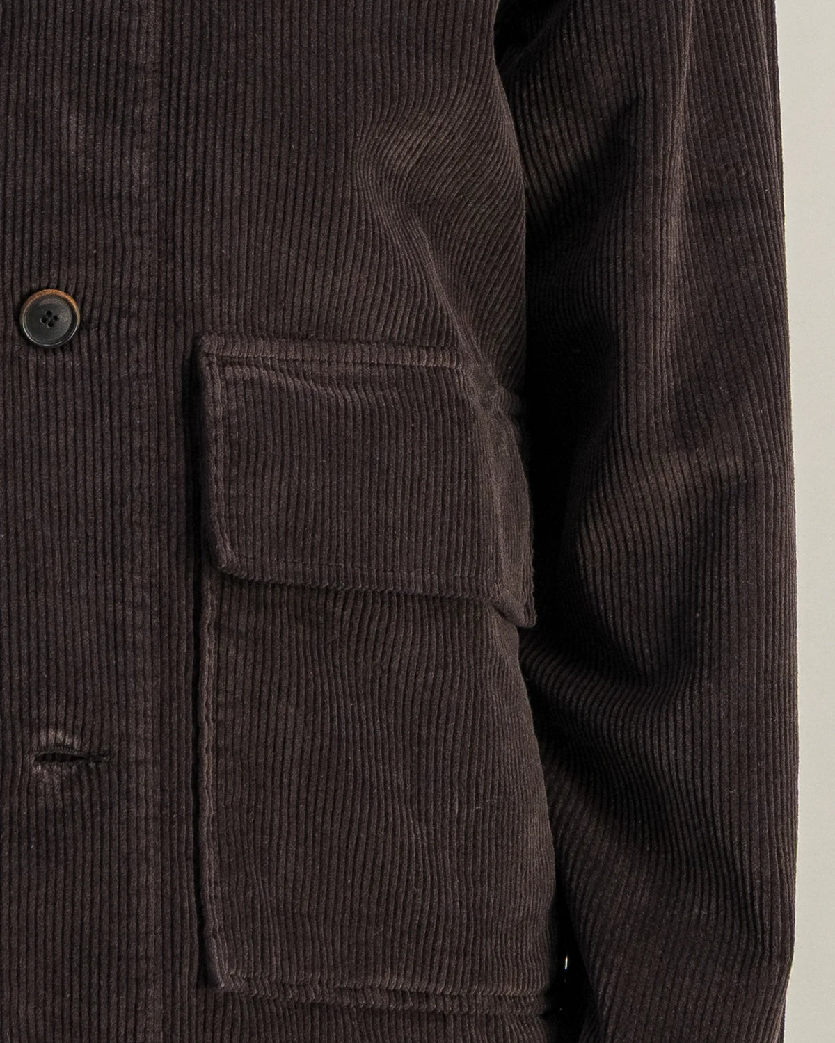 Parages Brown Cord Dubliner Jacket
