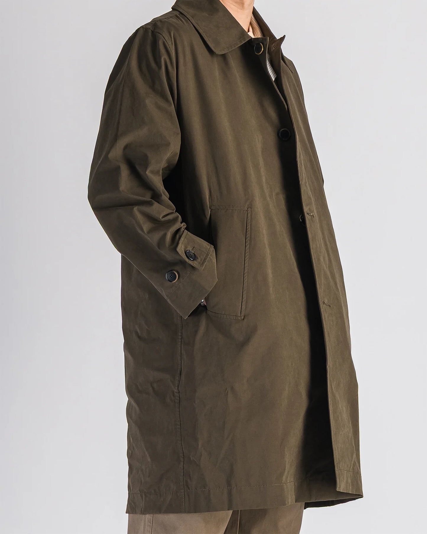 Parages Brown Corsaro Overcoat