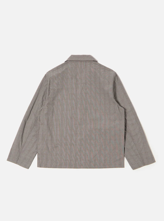 Universal Works Grey Brown Wales Glen Check Franck Jacket