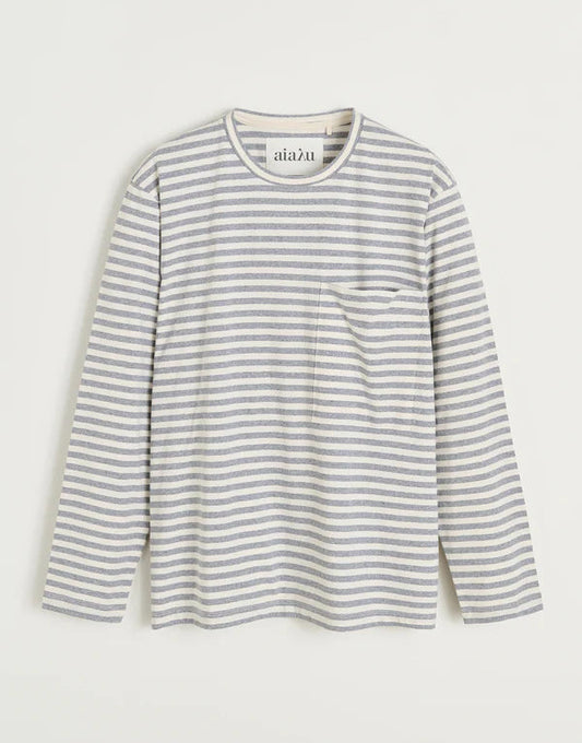 Aiayu Circular Longsleeve Grey Melange