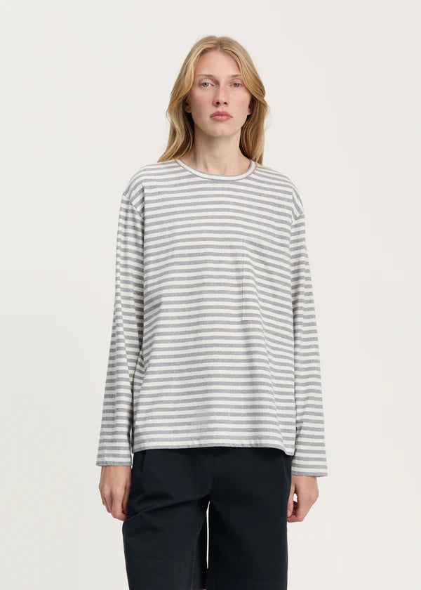 Aiayu Circular Longsleeve Grey Melange