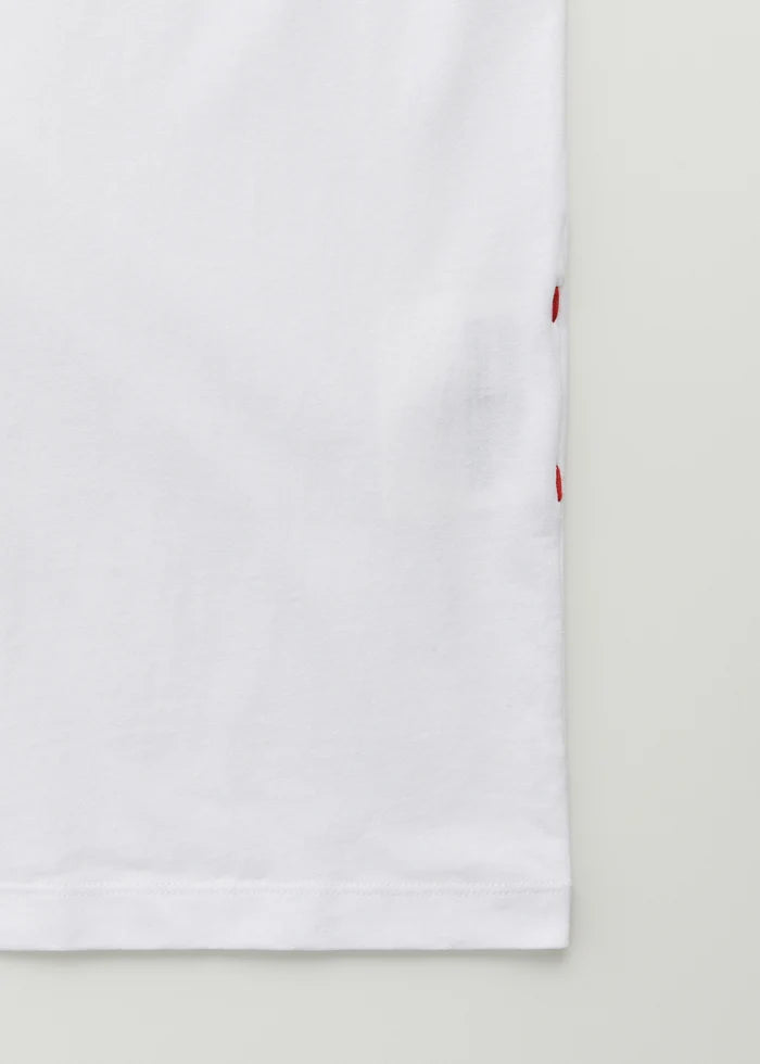 Aiayu Classic Circular Tee White