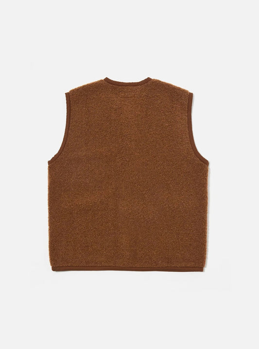 Universal Works Cumin Alvar Fleece Lancaster Gilet