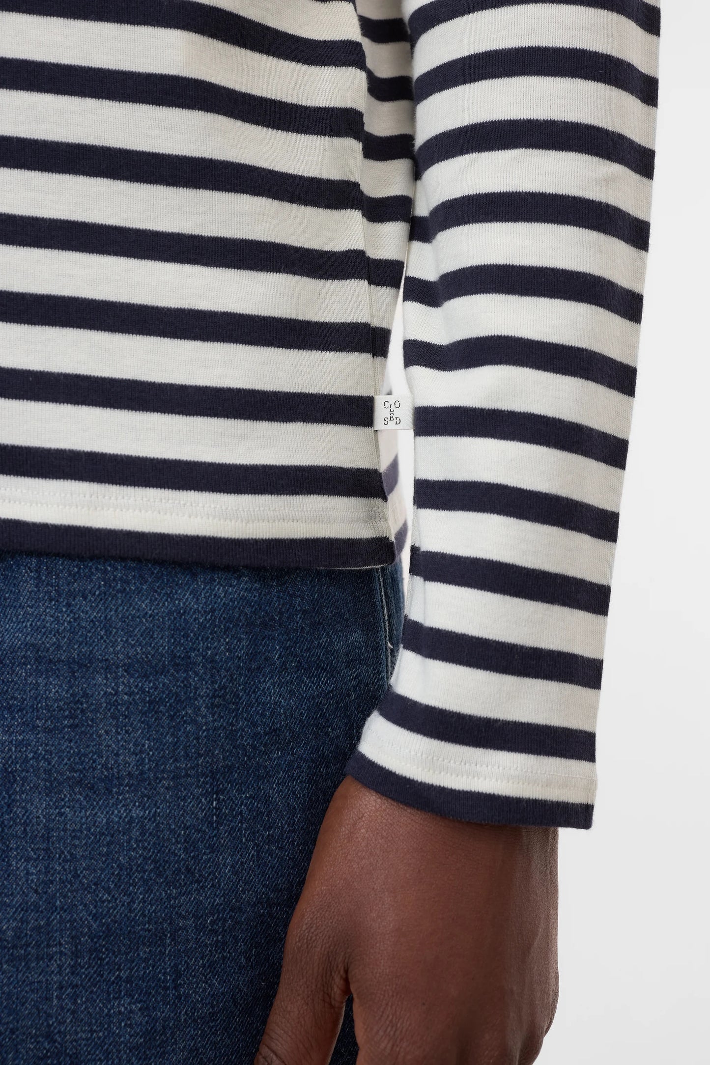 Closed Basic Longsleeve Dark Navy