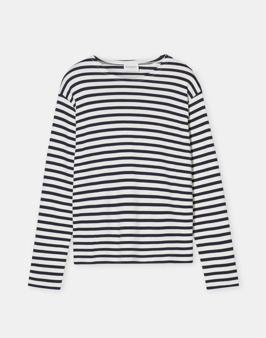 Closed Basic Longsleeve Dark Navy