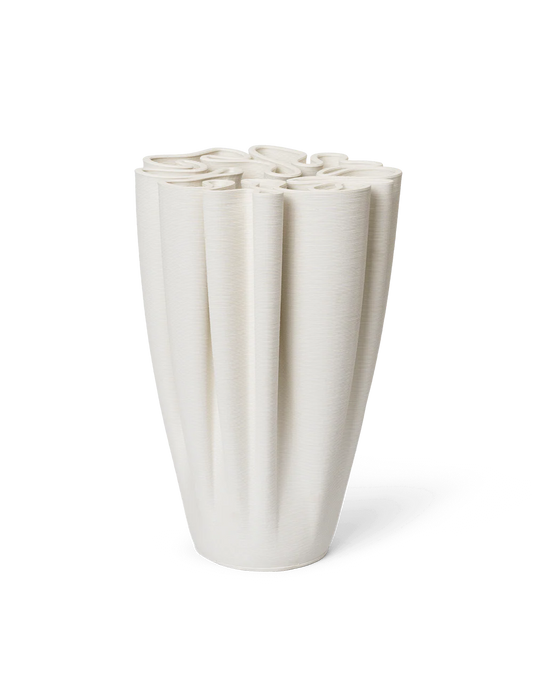 Ferm Living Dedali Vase - Large - Off White