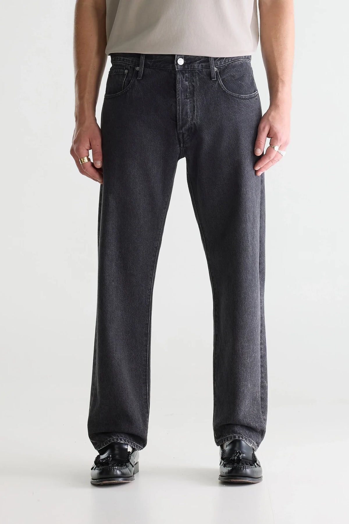 Bellerose Denim N. 01 Percy Loose Jeans Black