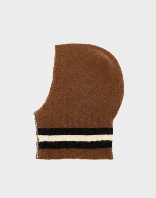 Bellerose Dercy Zipped Balaclava Bison