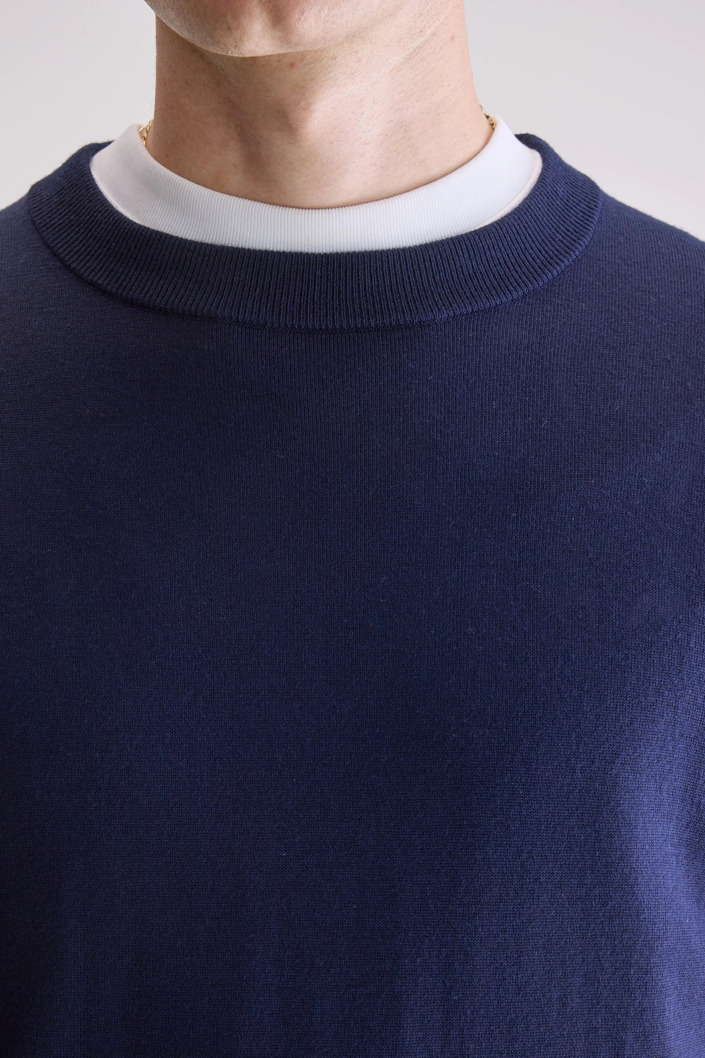 Bellerose Dilliv Crewneck Sweater Navy