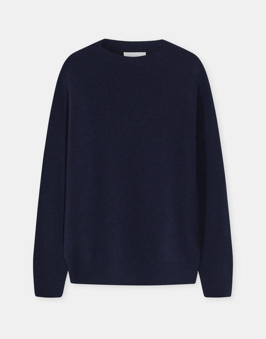 Closed Wool Blend Double-face Jumper Dark Navy