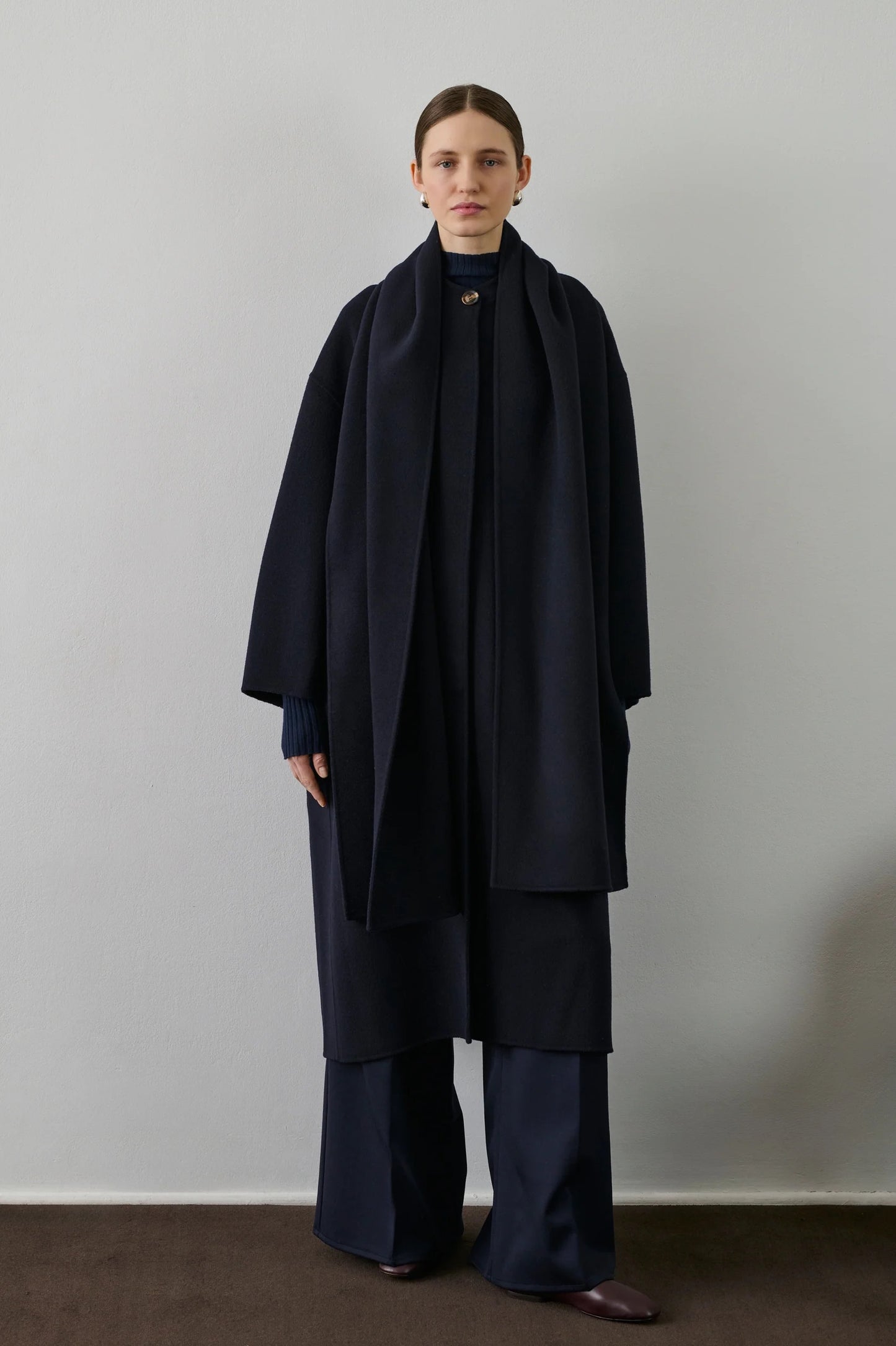 Soeur Finn Coat Deep Navy