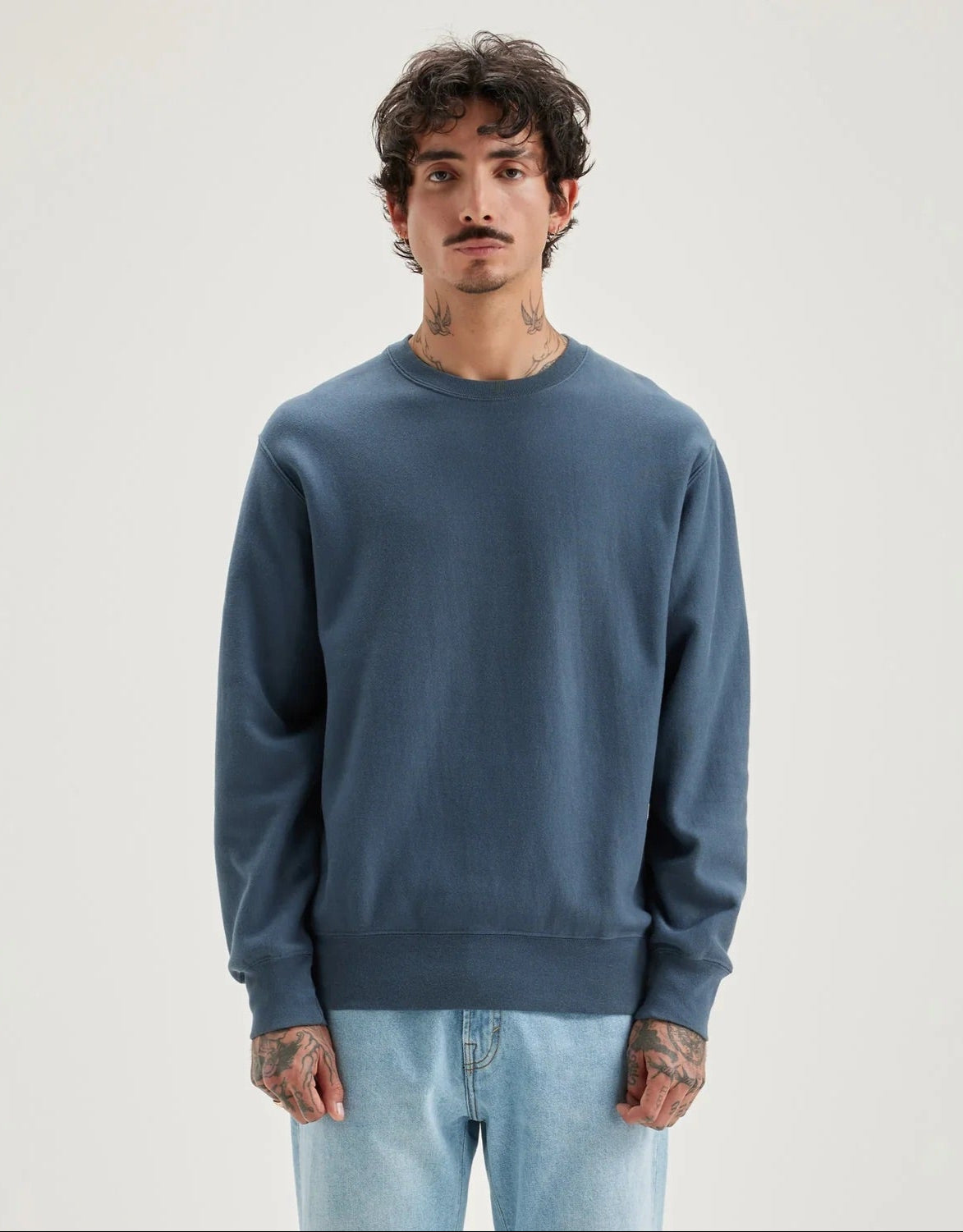 Bellerose Flake Crew-Neck Sweatshirt Dove