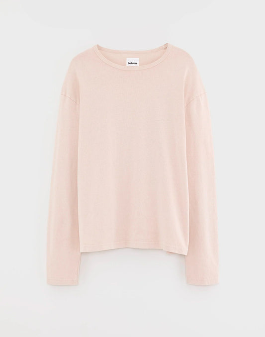 Bellerose Fuller Long-sleeve T-shirt Old Pink