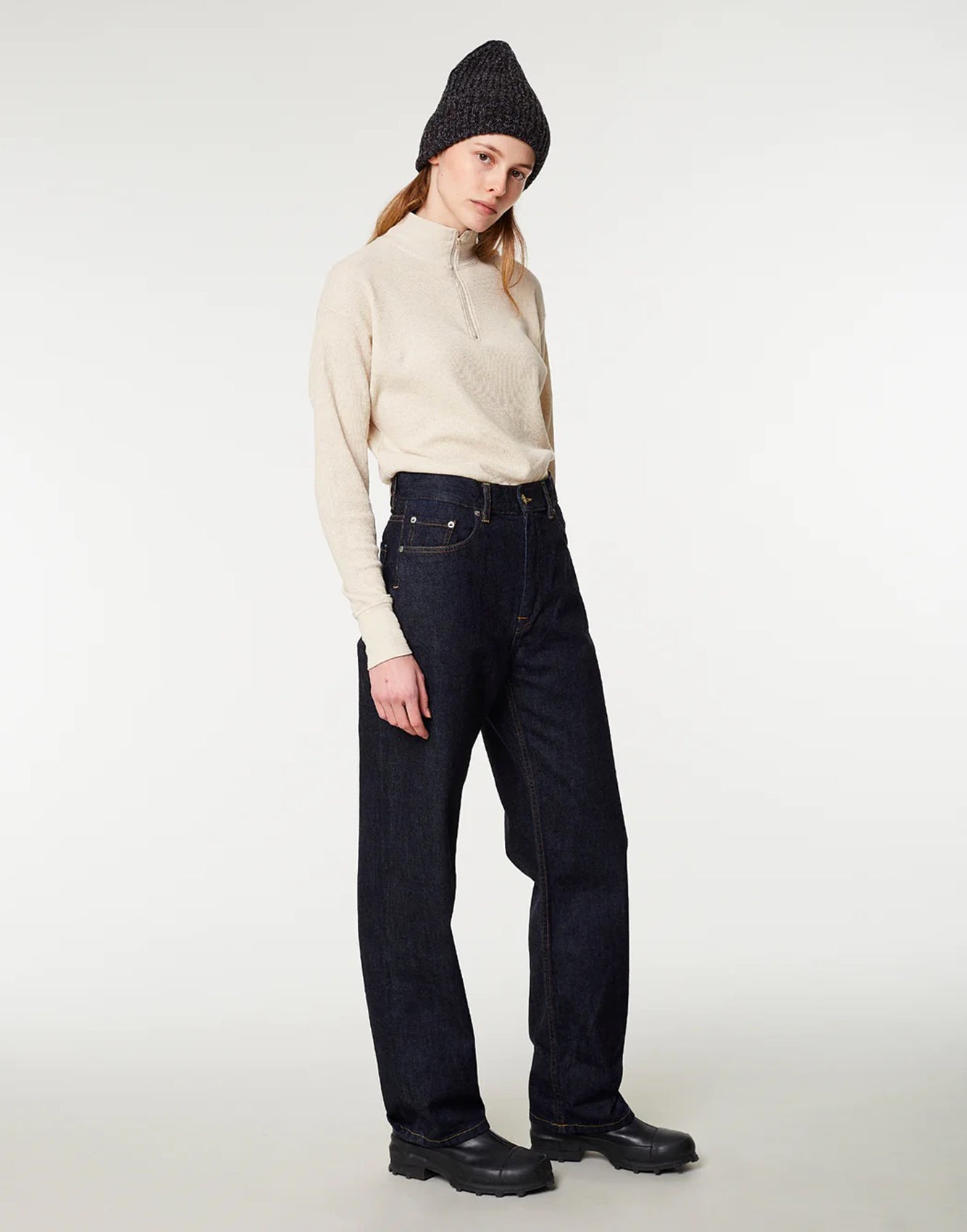 Girls Of Dust Patty Boy Denim Indigo Blue