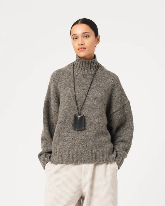 Girls Of Dust Cornish Sweater Neppy Wool Drizzle