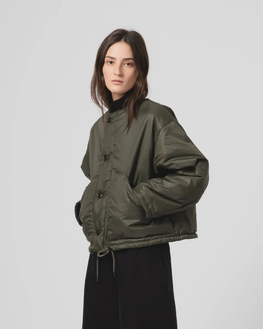 Girls Of Dust Nuclear Jacket Padded Fury Nylon Dusty Green