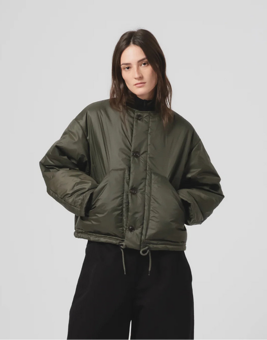 Girls Of Dust Nuclear Jacket Padded Fury Nylon Dusty Green