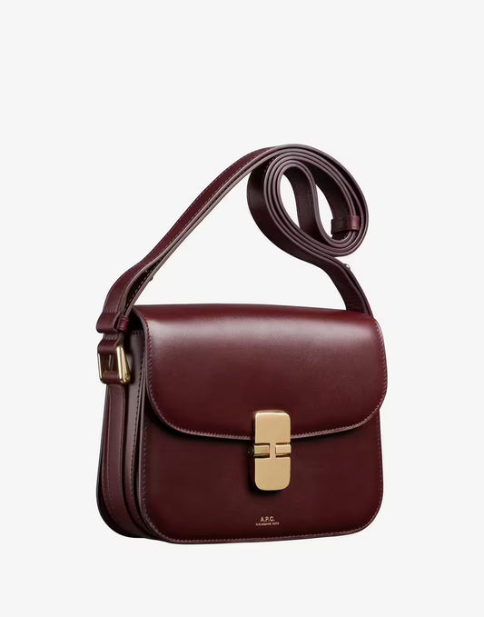 A.P.C. Grace Small Bag Vino