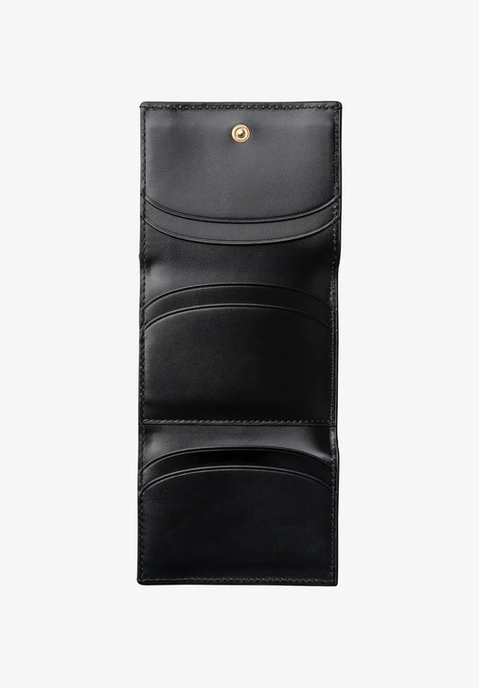 A.P.C. Genève Trifold Wallet Black