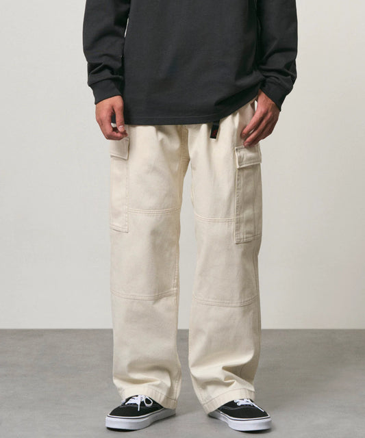 Gramicci Denim Cargo Pants Bone