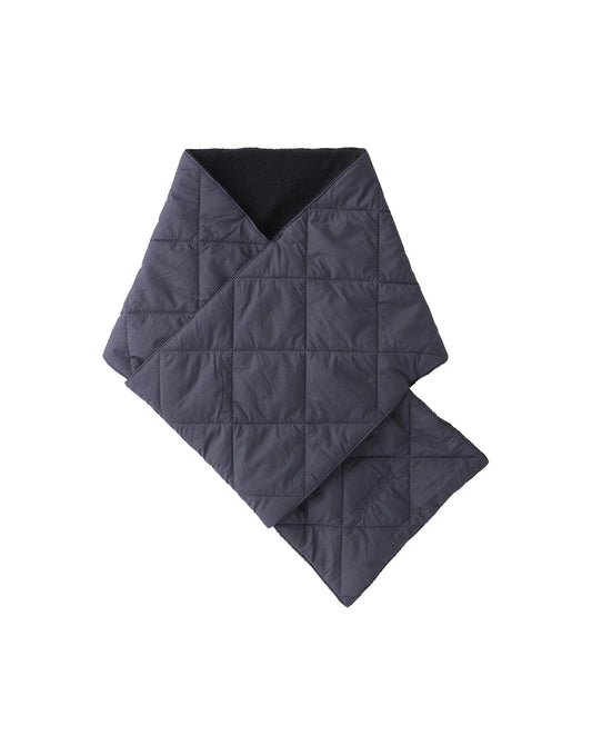 Gramicci Thermal Insulation Quilted Scarf Black
