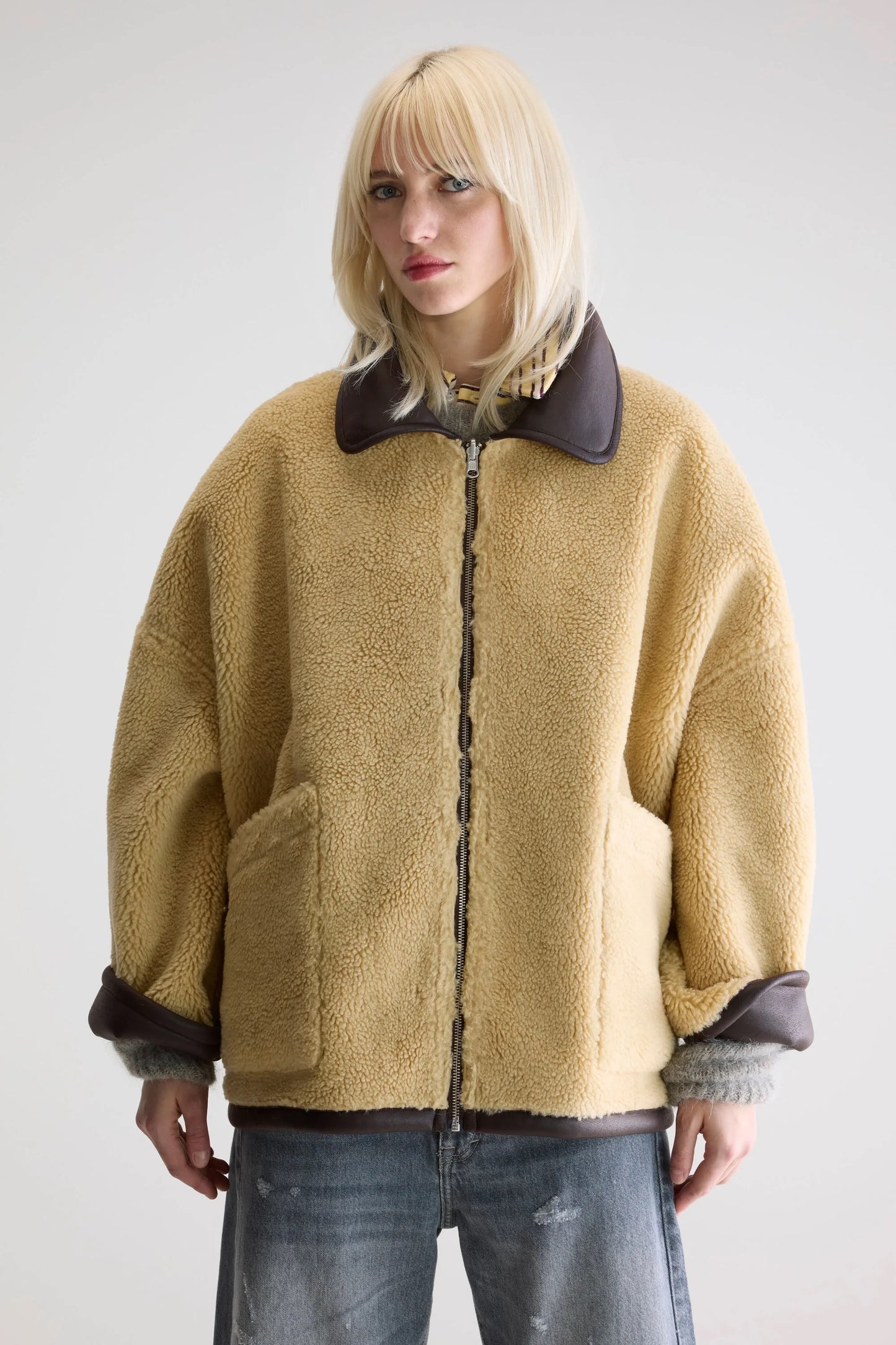 Bellerose Hestel Faux-lLeather Jacket