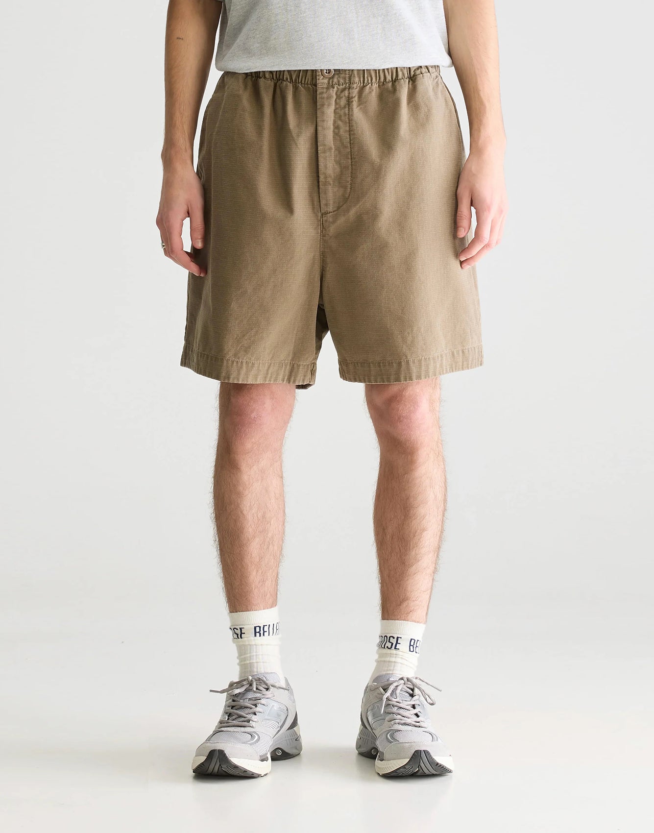 Bellerose Jug Loose Shorts Dusty Olive