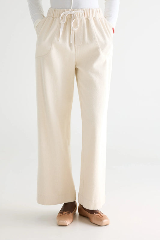 Bellerose Juna Relaxed Trousers Natural