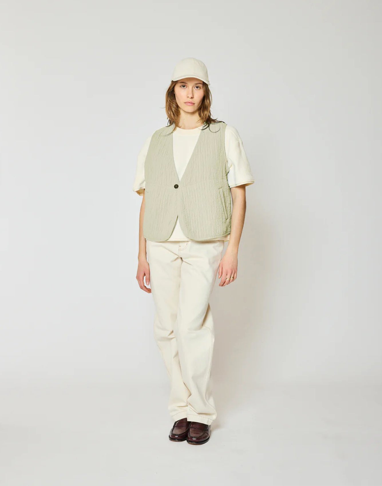 Homecore Kayla Quilt Jacket Swamp Green