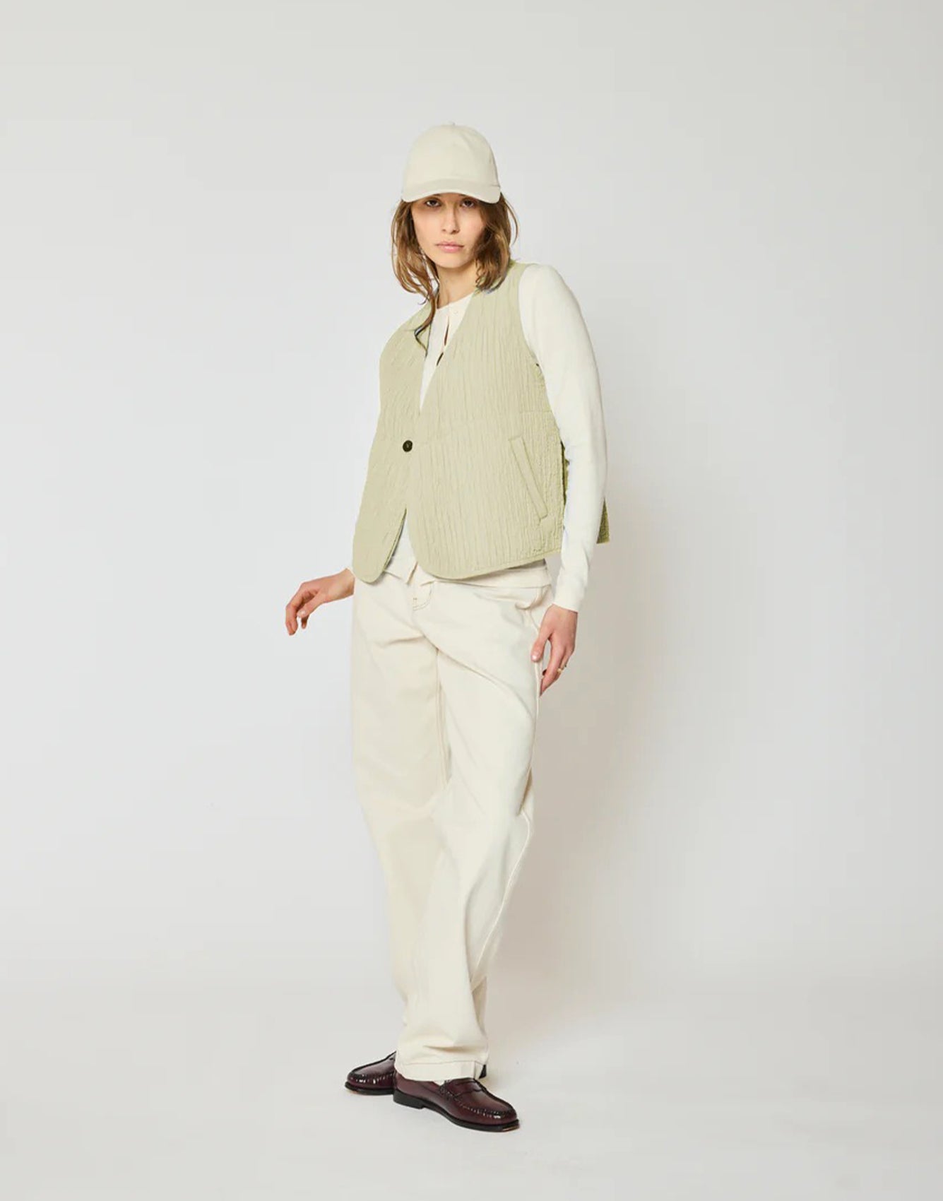Homecore Kayla Quilt Jacket Swamp Green