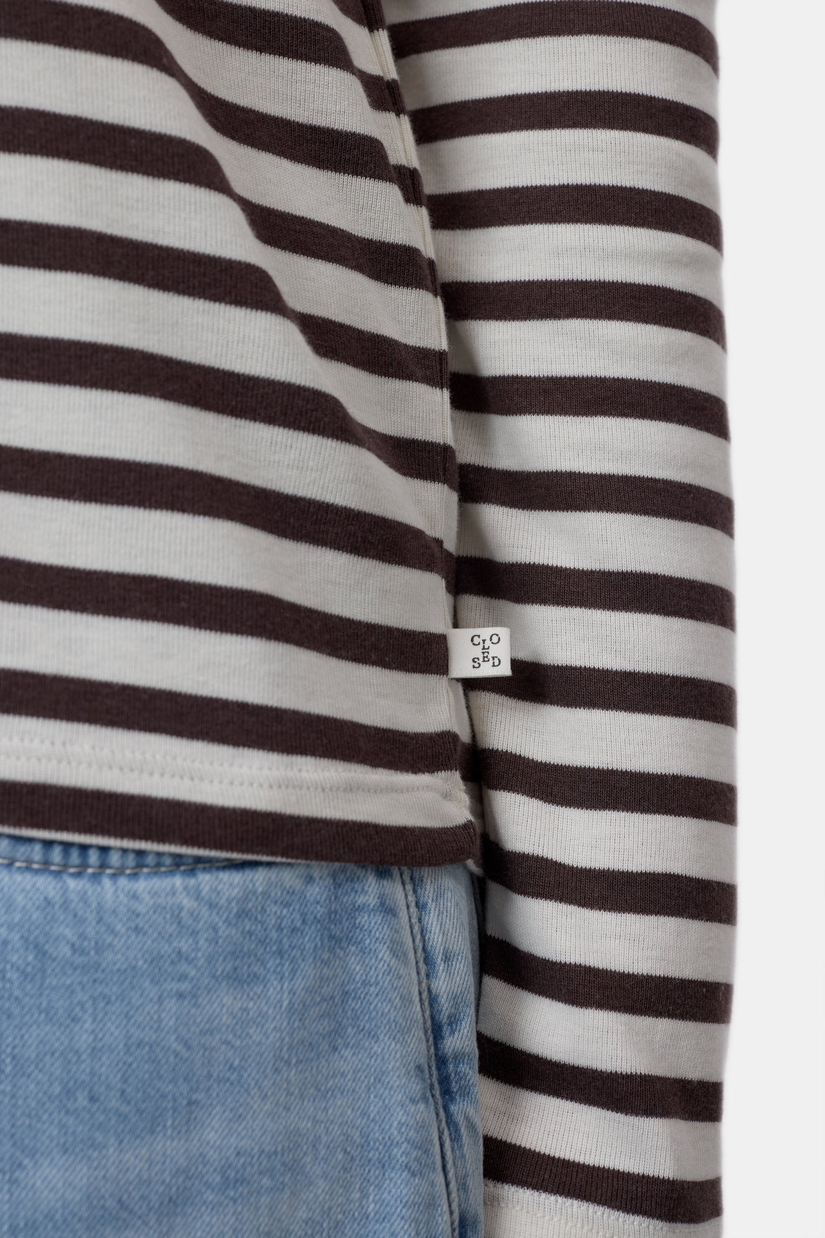 Closed Basic Long-sleeve Mahagony Brown