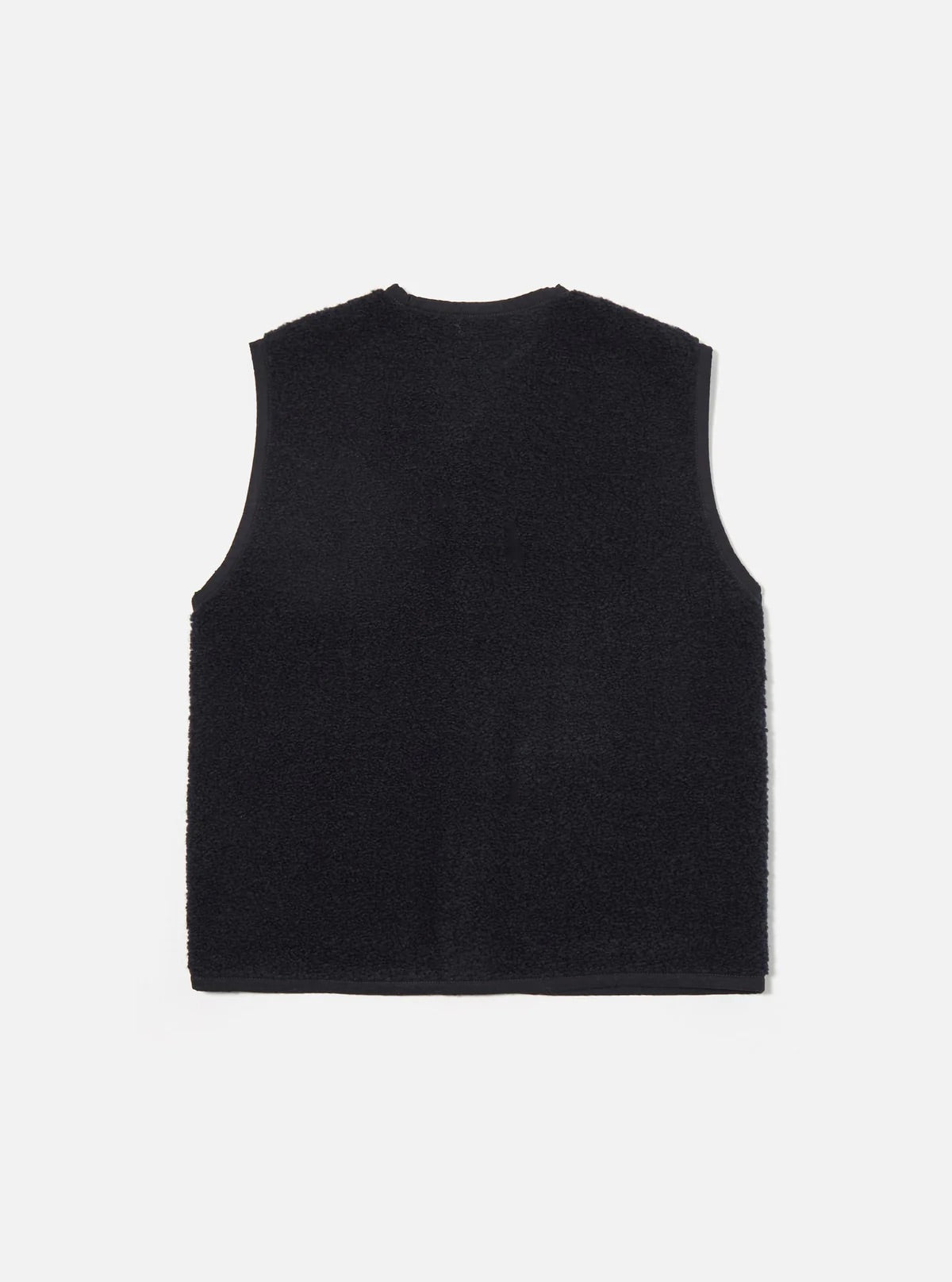 Universal Works Navy Alvar Fleece Lancaster Gilet