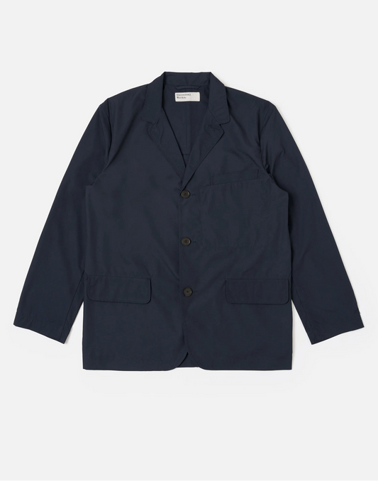 Universal Works Navy Recycled Polytech Capitol Jacket