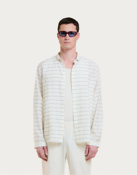 Homecore Pala Nalya Ecru Stripes Shirt