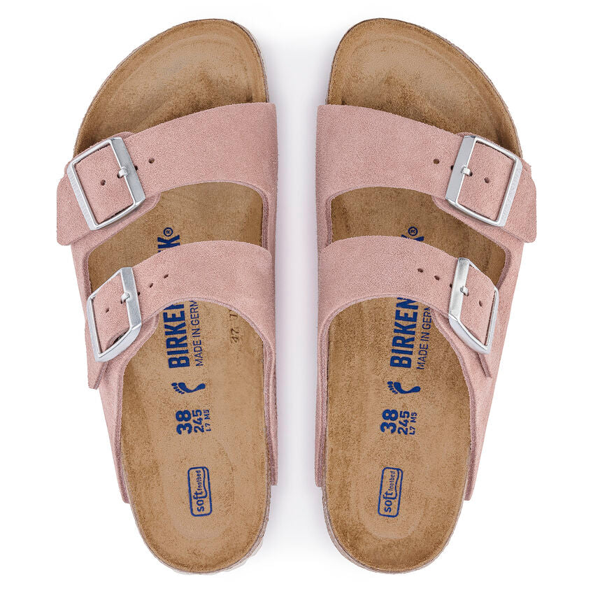 Birkenstock Arizona SFB Pink Clay Suede Leather