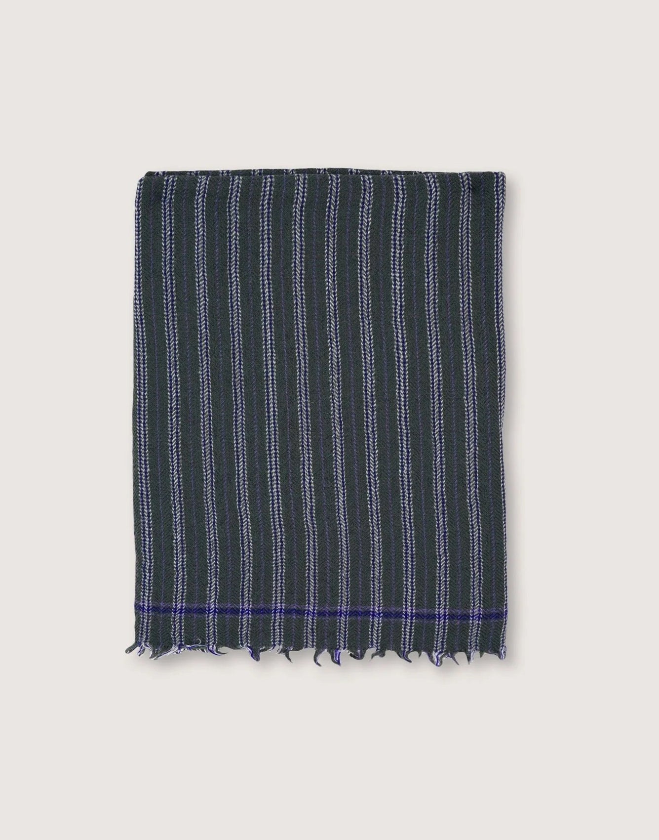 Moismont Wool Plaid N°80 Khaki